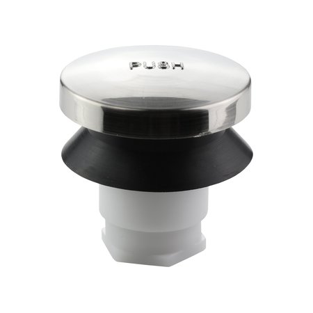 DANCO Bathtub Drain Stopper, Plastic, Brushed Nickel 10755